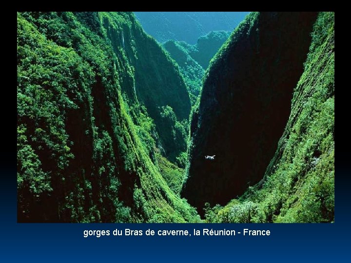 gorges du Bras de caverne, la Réunion - France 