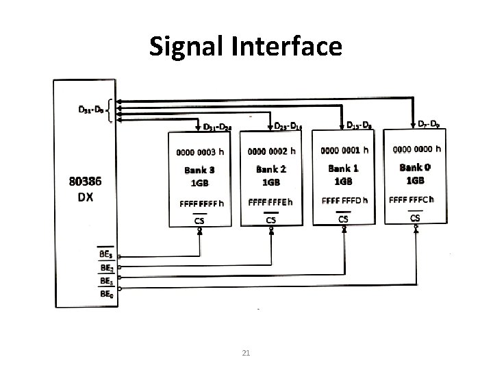 Signal Interface 21 