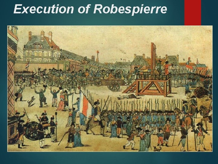 Execution of Robespierre 