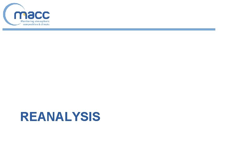 REANALYSIS 