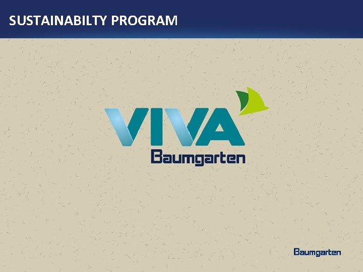 SUSTAINABILTY PROGRAM S 