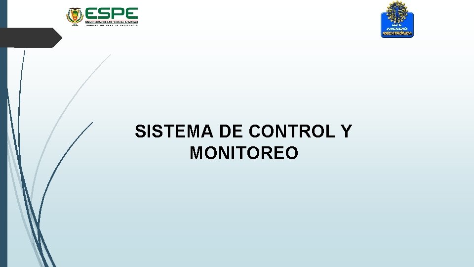 SISTEMA DE CONTROL Y MONITOREO 