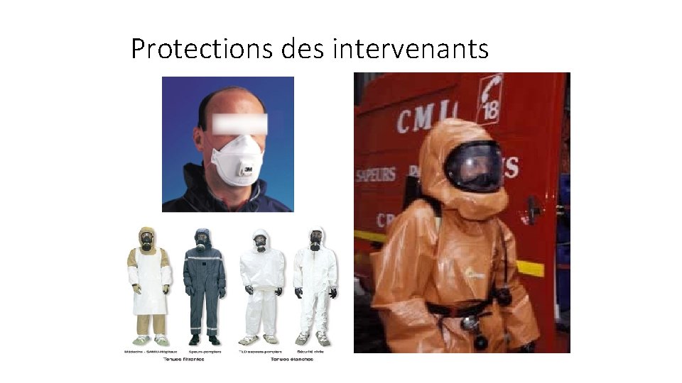 Protections des intervenants 