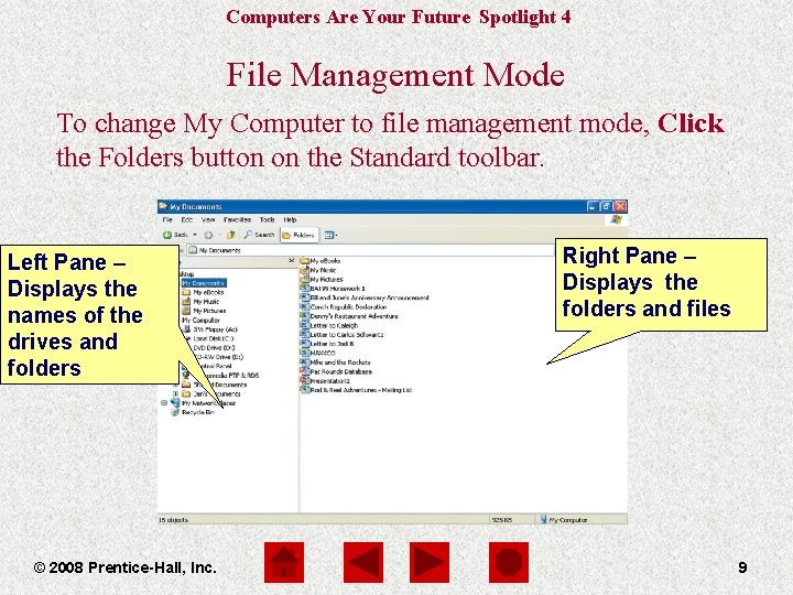 Computers Are Your Future Spotlight 4 File Management Mode To. The change My Computer