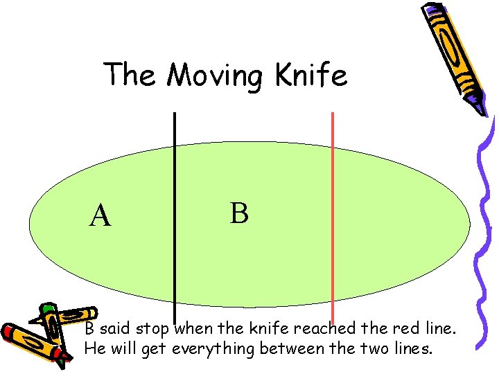 The Moving Knife A B B said stop when the knife reached the red