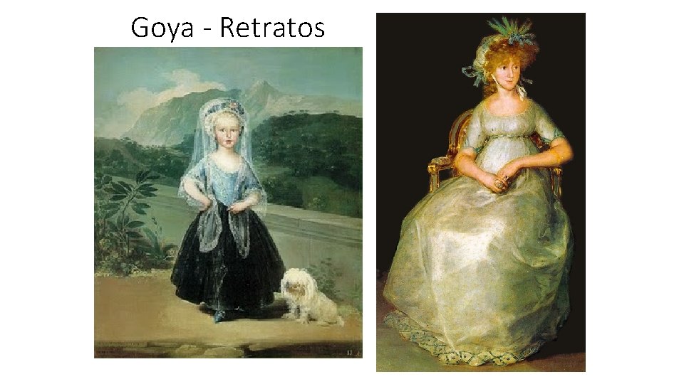 Goya - Retratos 