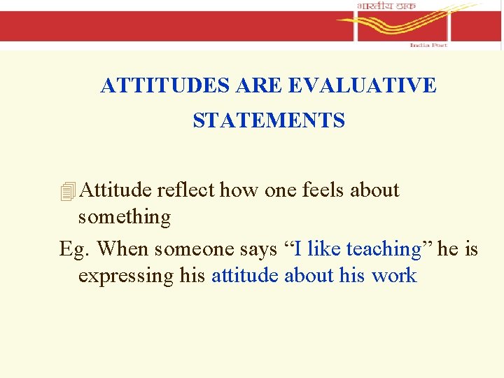 POSITIVE ATTITUDE BUILDING WHAT IS MEANT BY ATTITUDE