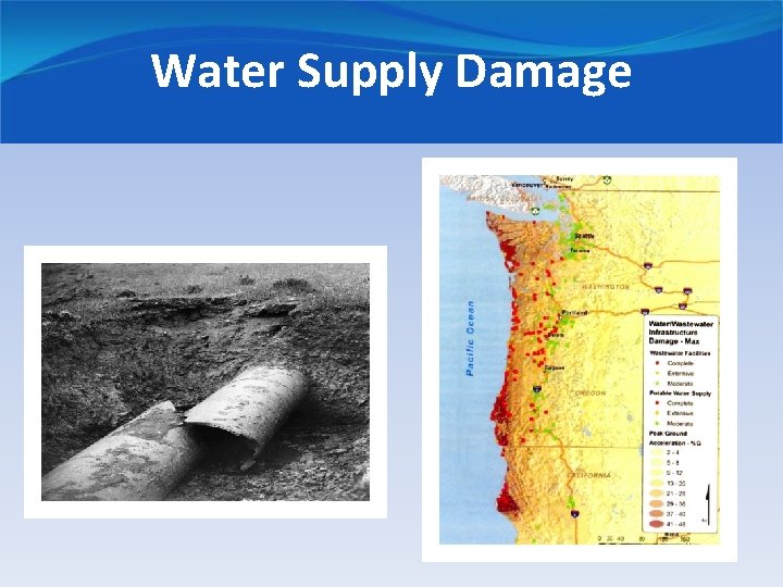 Water Supply Damage 