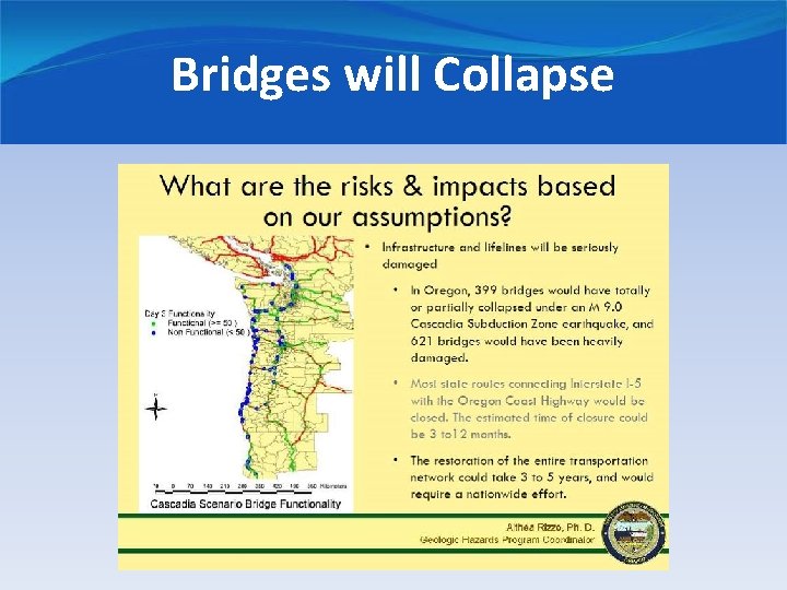 Bridges will Collapse 