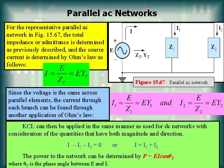 ET 242 Circuit Analysis II Parallel AC Circuits