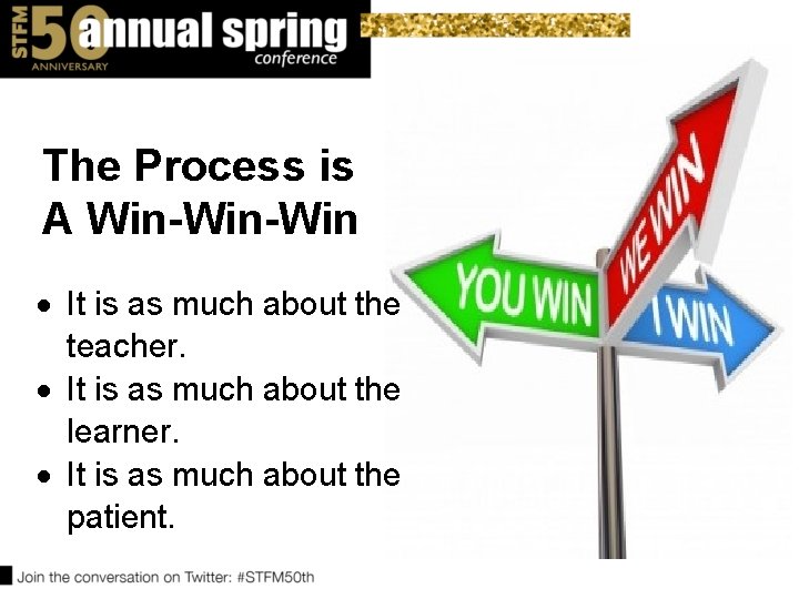 The Process is A Win-Win It is as much about the teacher. It is
