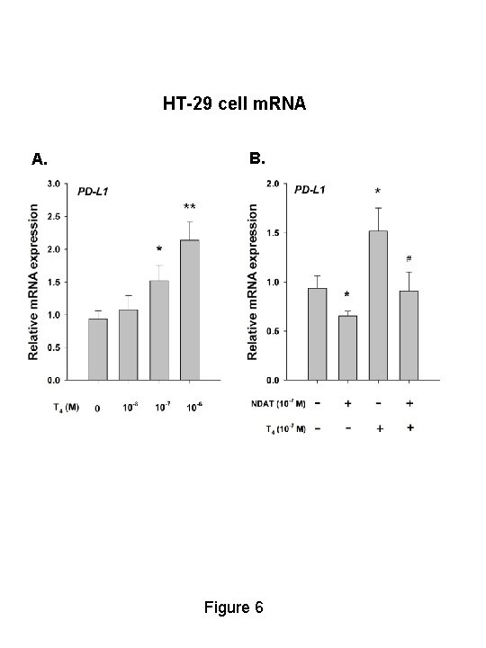 HT-29 cell m. RNA A. B. Figure 6 