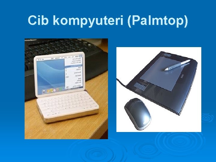 Cib kompyuteri (Palmtop) 