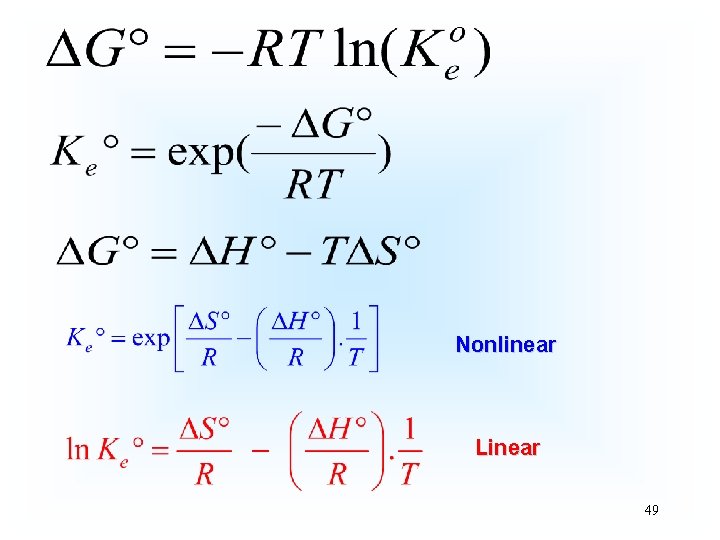 Nonlinear Linear 49 