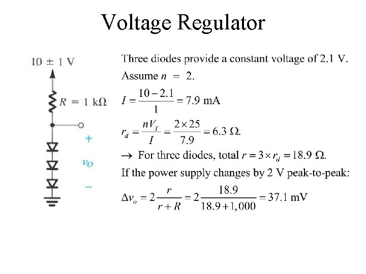 Voltage Regulator Copyright 2004 by Oxford University Press, Inc. 