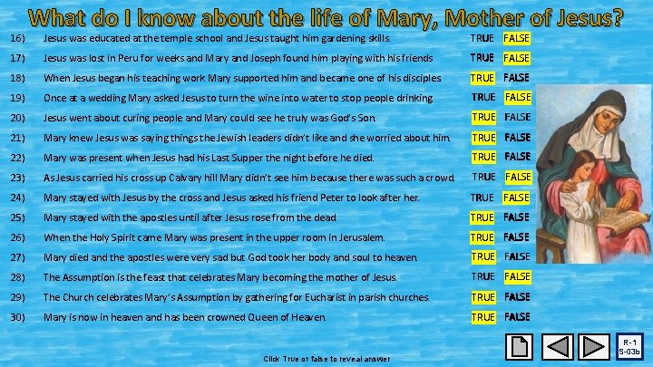 What do I know about the life of Mary, Mother of Jesus? Jesus was