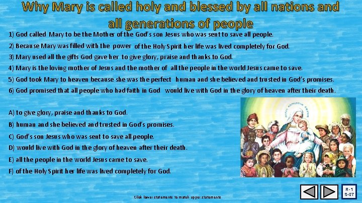 Why Mary is called holy and blessed by all nations and all generations of