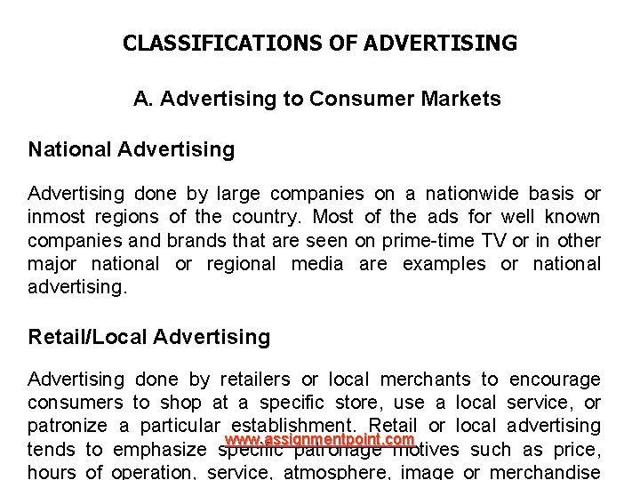 Introduction to Integrated Marketing Communications www assignmentpoint c