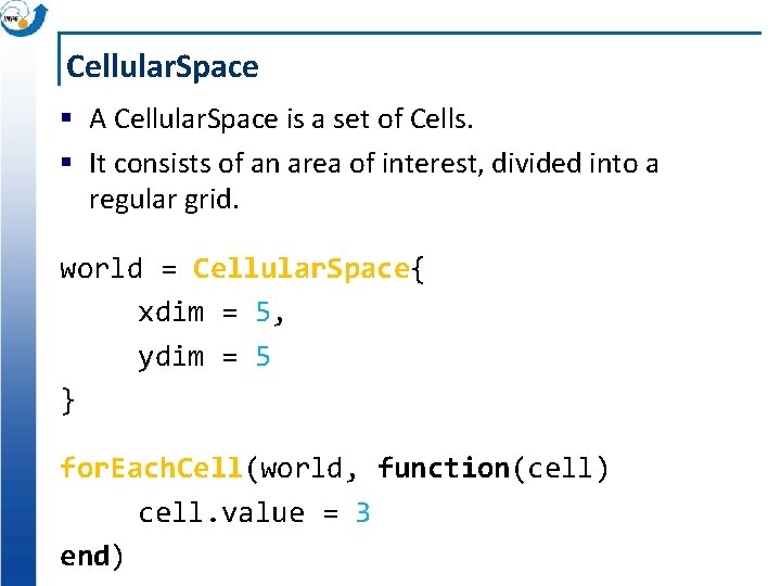 Cellular Automata Pedro R Andrade Tiago Garcia de