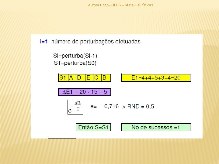 Aurora Pozo– UFPR – Meta-Heurísticas 