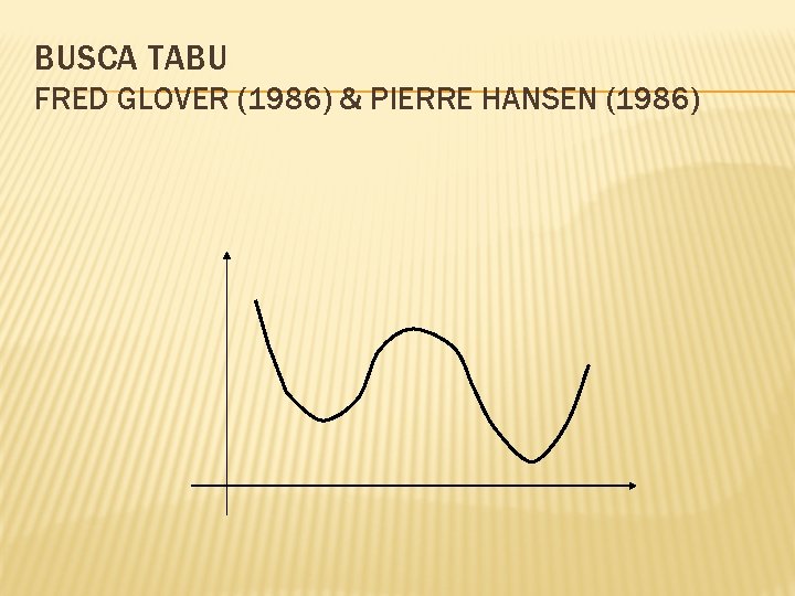 BUSCA TABU FRED GLOVER (1986) & PIERRE HANSEN (1986) 