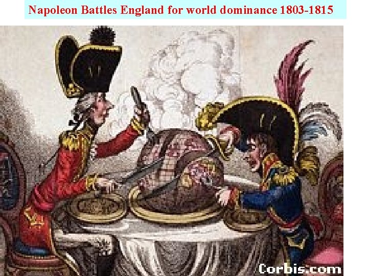 Napoleon Battles England for world dominance 1803 -1815 