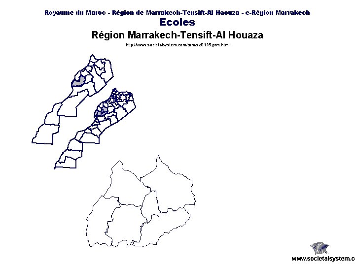 Royaume du Maroc - Région de Marrakech-Tensift-Al Haouza - e-Région Marrakech Ecoles Région Marrakech-Tensift-Al