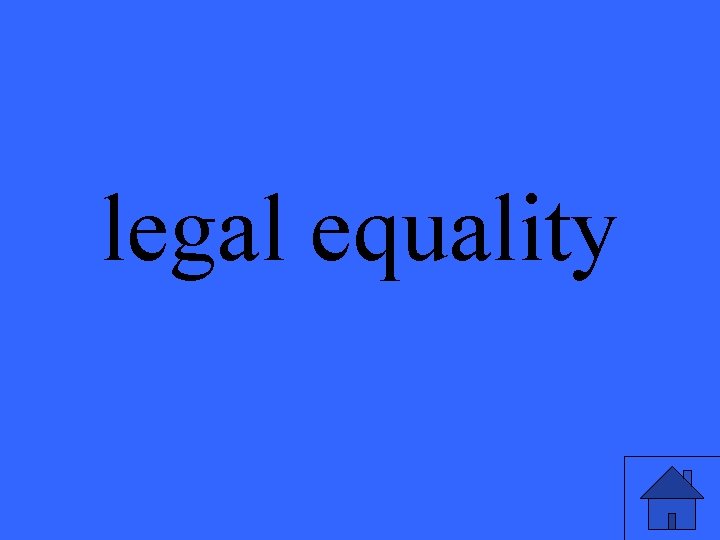 legal equality 