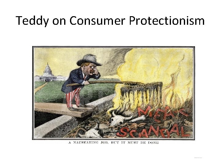 Teddy on Consumer Protectionism 