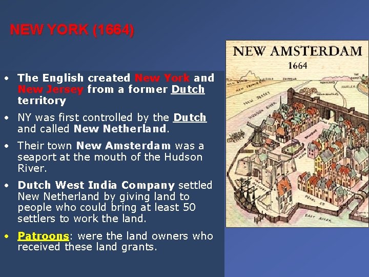 The Middle Colonies Chapter 3 Lesson 3 EQ