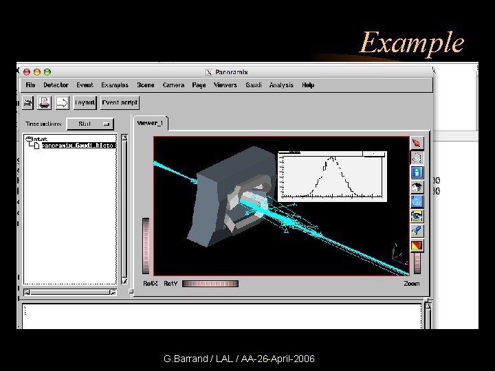 Example G. Barrand / LAL / AA-26 -April-2006 