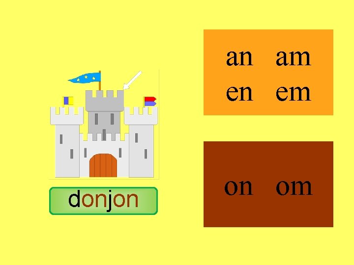donjon an am en em on om 