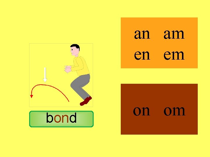 bond an am en em on om 