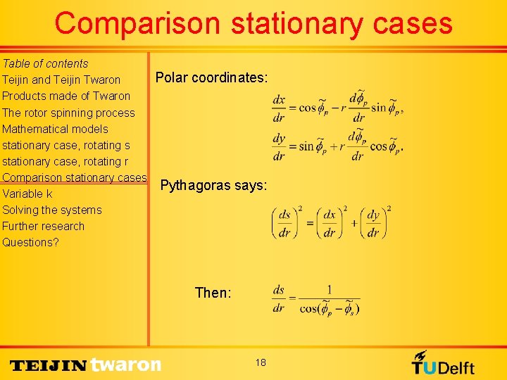 Comparison stationary cases Table of contents Teijin and Teijin Twaron Products made of Twaron