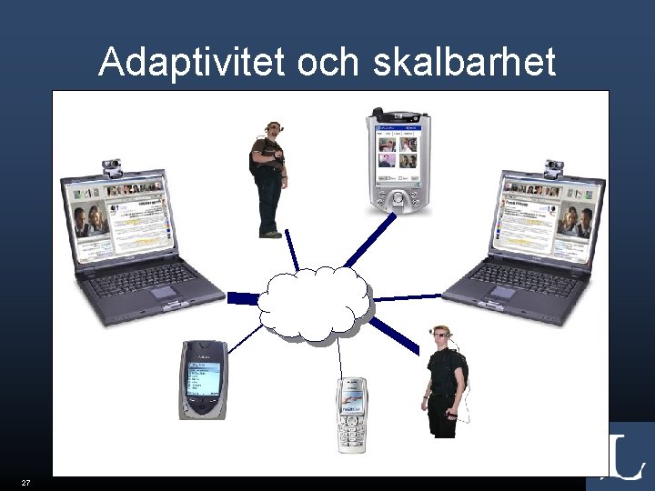 Adaptivitet och skalbarhet 27 