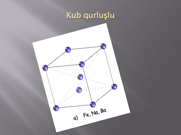 Kub qurluşlu 