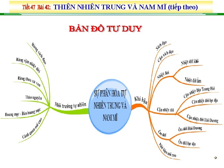 THIÊN NHIÊN TRUNG VÀ NAM MĨ (tiếp theo) 