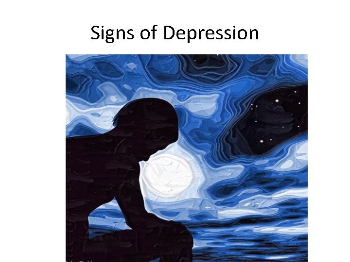 Signs of Depression 