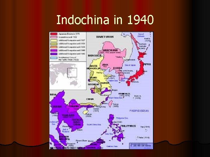 Indochina in 1940 