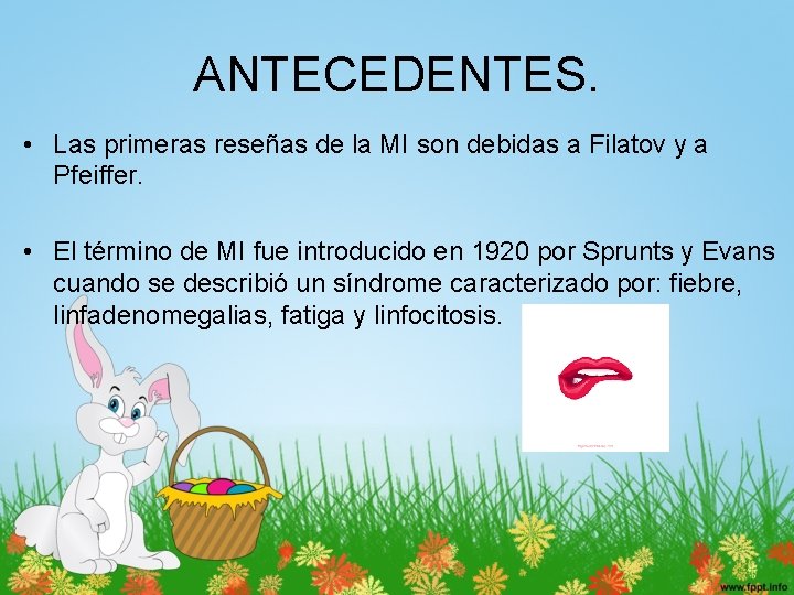 ANTECEDENTES. • Las primeras reseñas de la MI son debidas a Filatov y a