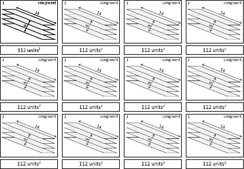 congruent J 6 14 112 units 2 