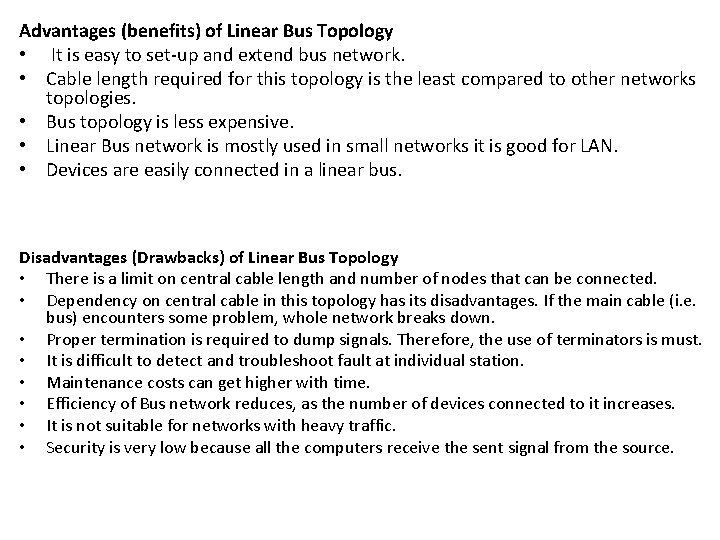 Network Topology Network topology is all about using