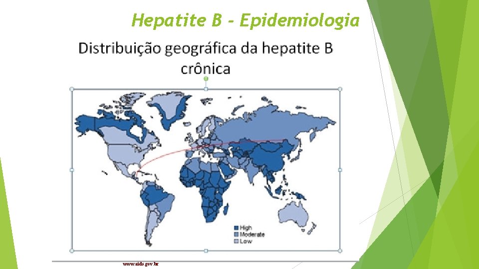 Hepatite B - Epidemiologia www. aids. gov. br 