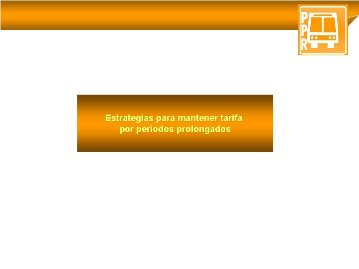 Estrategias para mantener tarifa por periodos prolongados Powerpoint Templates 