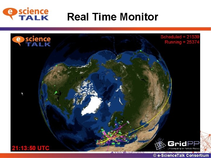 Real Time Monitor © e-Science. Talk Consortium 