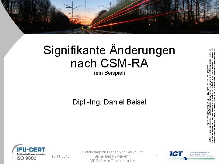 Danny Beisel Dipl Ing Daniel Beisel 1 8 Workshop zu