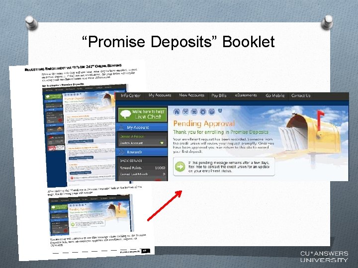 “Promise Deposits” Booklet 