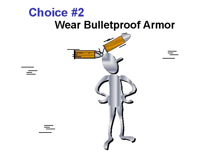 Choice #2 Wear Bulletproof Armor 