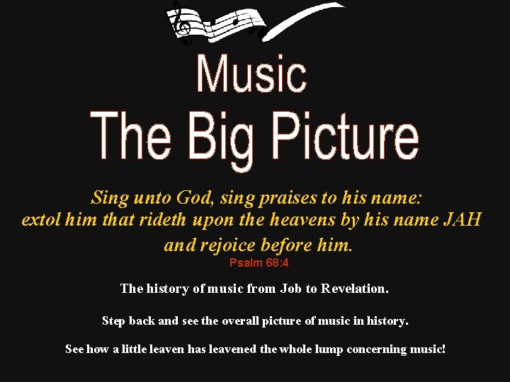Sing unto God, sing praises to his name: extol him that rideth upon the