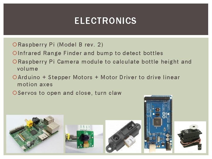 ELECTRONICS Raspberry Pi (Model B rev. 2) Infrared Range Finder and bump to detect